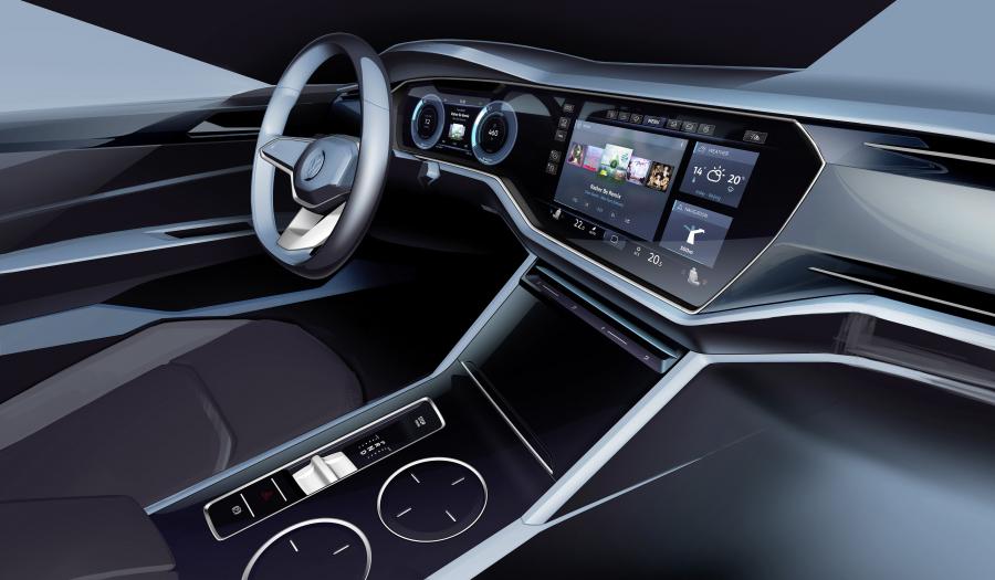 Интерьер Volkswagen T-Prime Concept GTE 2016 года  (фото 43 из 59)